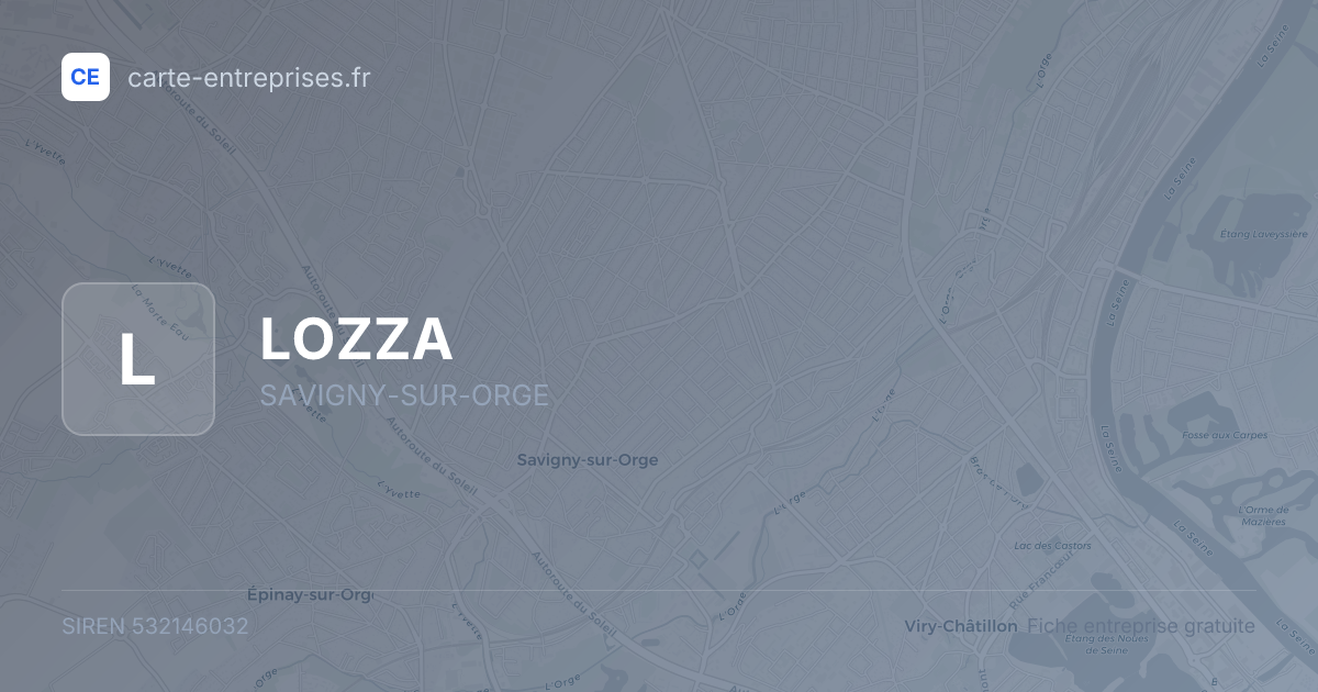 LOZZA — 532146032 — fiche entreprise