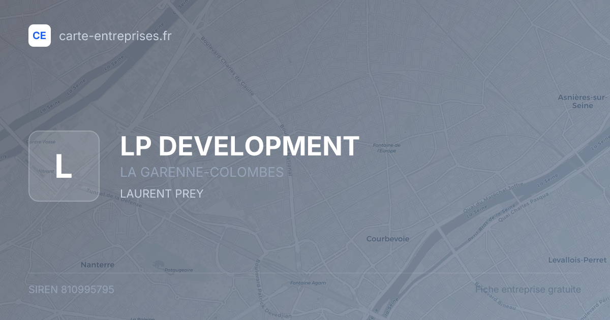 LP DEVELOPMENT — 810995795 — fiche entreprise