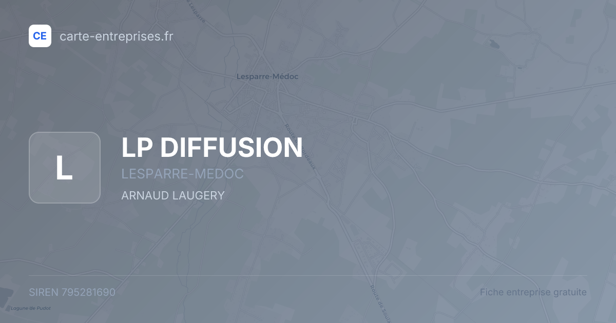 LP DIFFUSION — 795281690 — fiche entreprise
