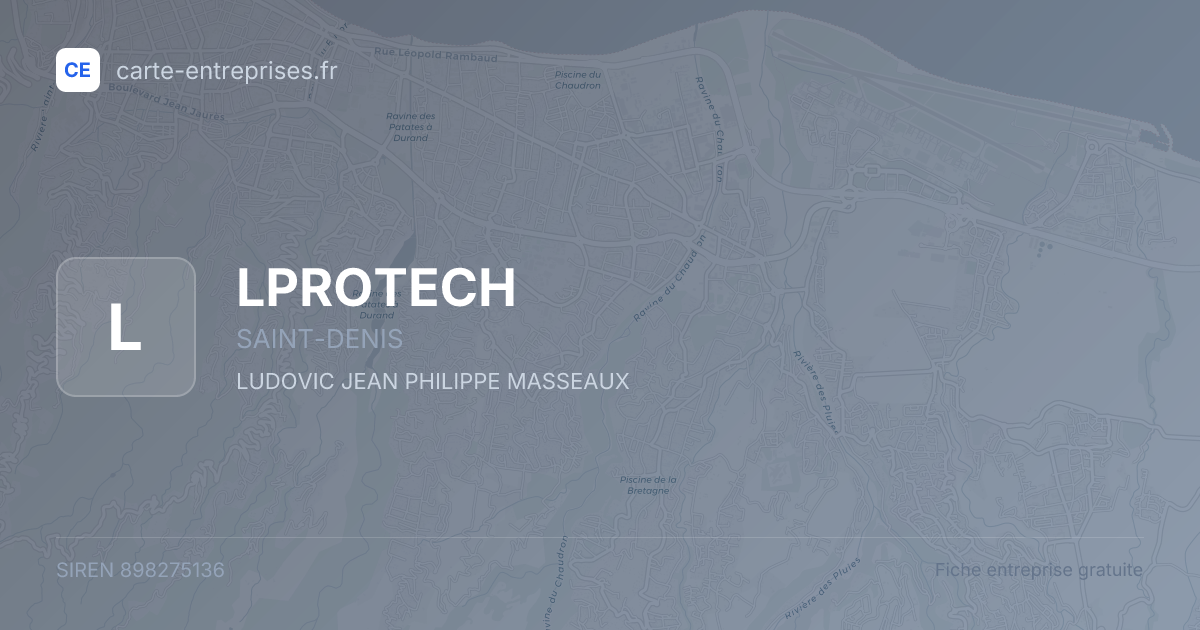 LPROTECH — 898275136 — fiche entreprise