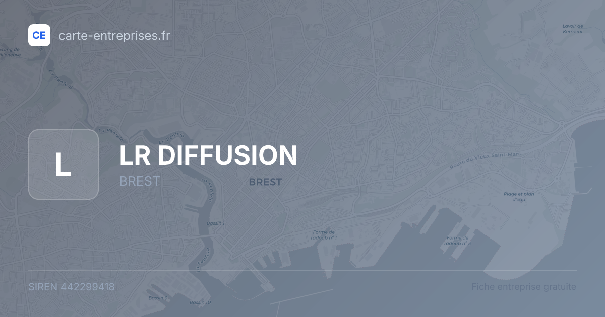 LR DIFFUSION — 442299418 — fiche entreprise