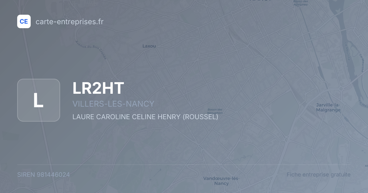 LR2HT — 981446024 — fiche entreprise