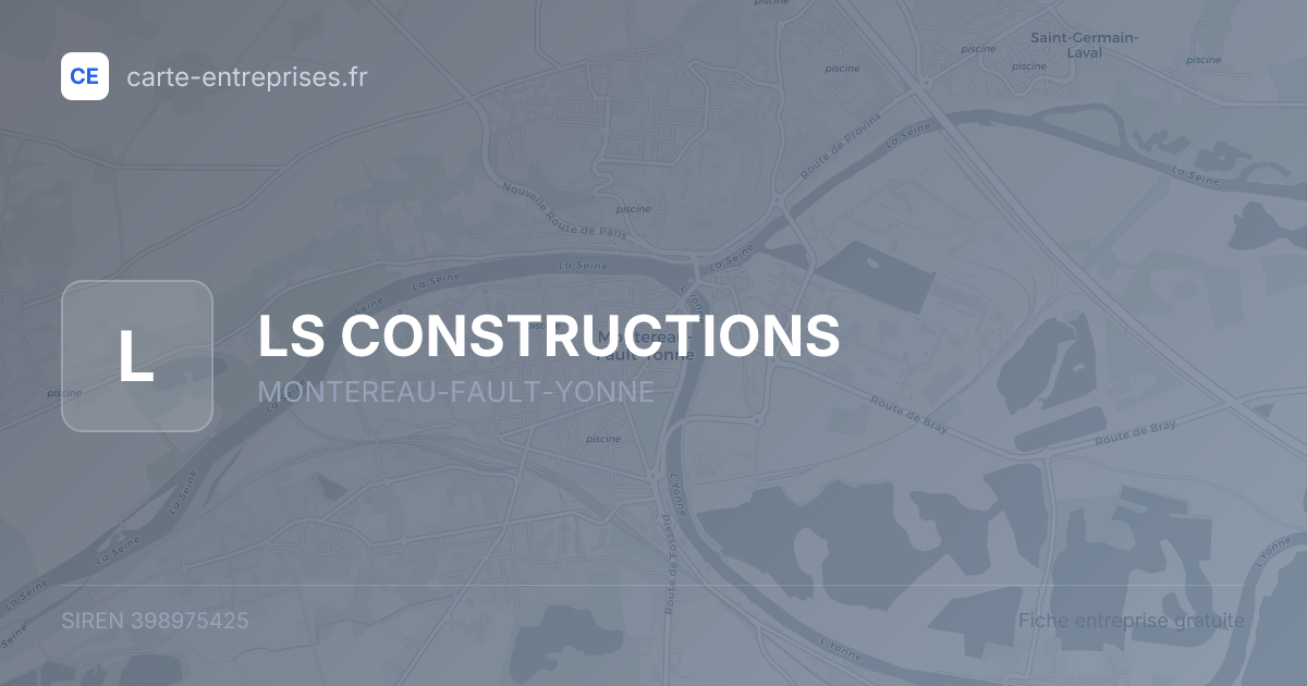 LS CONSTRUCTIONS — 398975425 — fiche entreprise