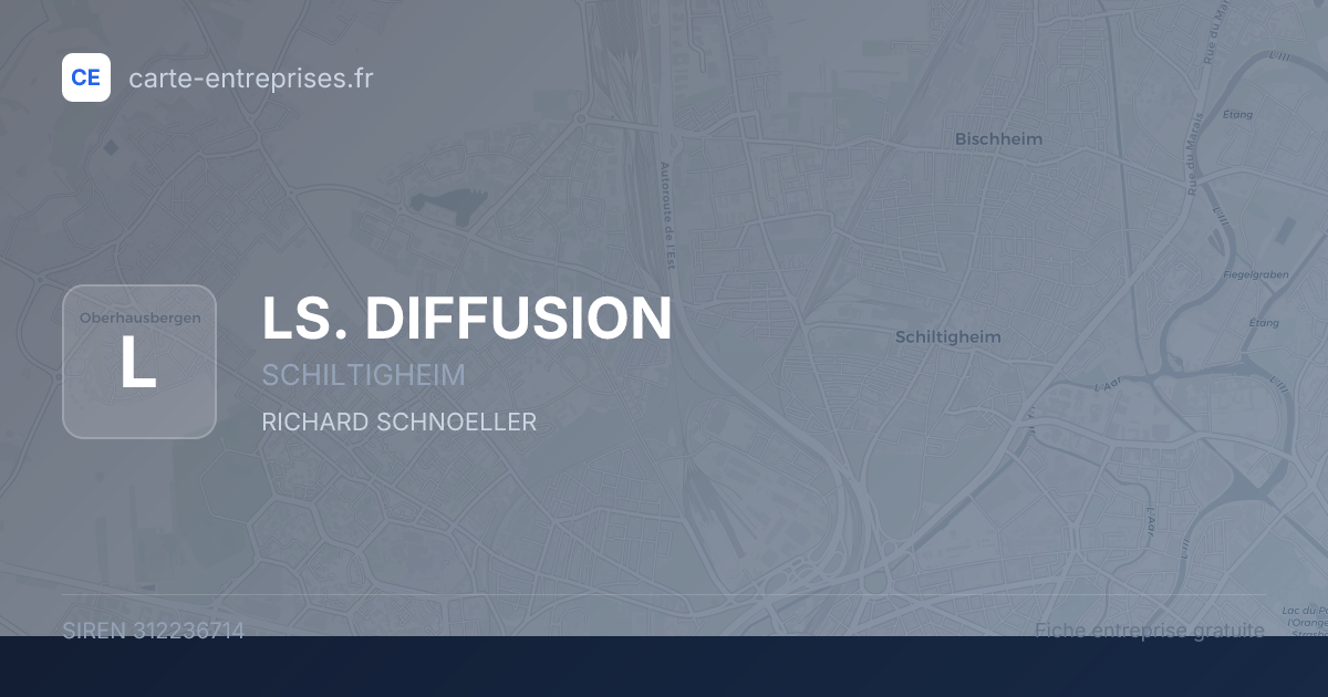 LS. DIFFUSION — 312236714 — fiche entreprise