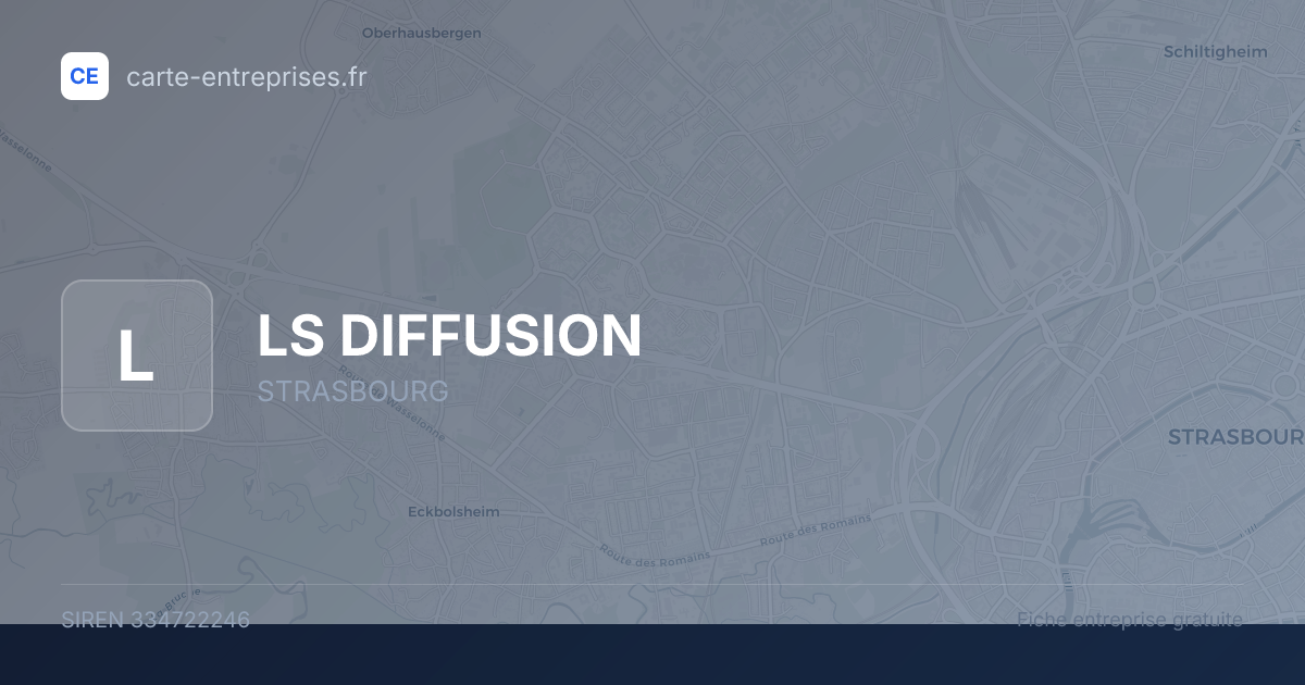 LS DIFFUSION — 334722246 — fiche entreprise