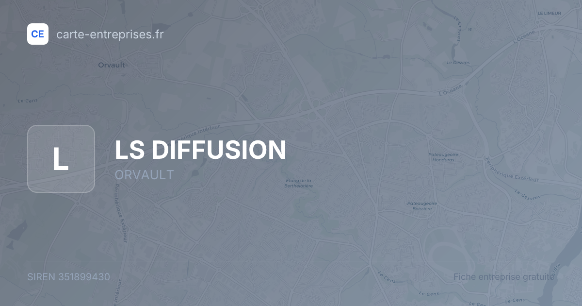 LS DIFFUSION — 351899430 — fiche entreprise