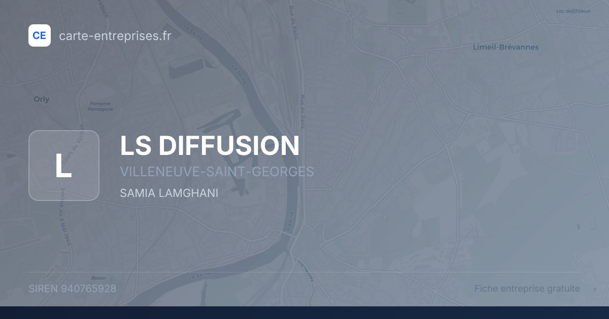 LS DIFFUSION — 940765928 — fiche entreprise