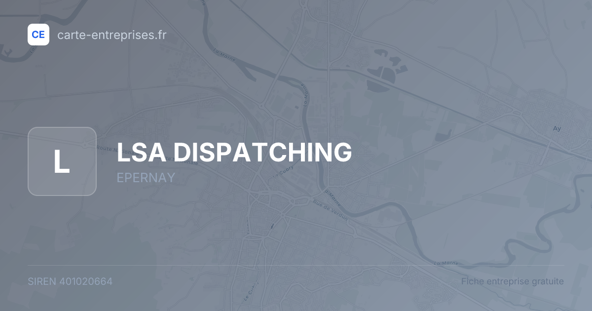 LSA DISPATCHING — 401020664 — fiche entreprise