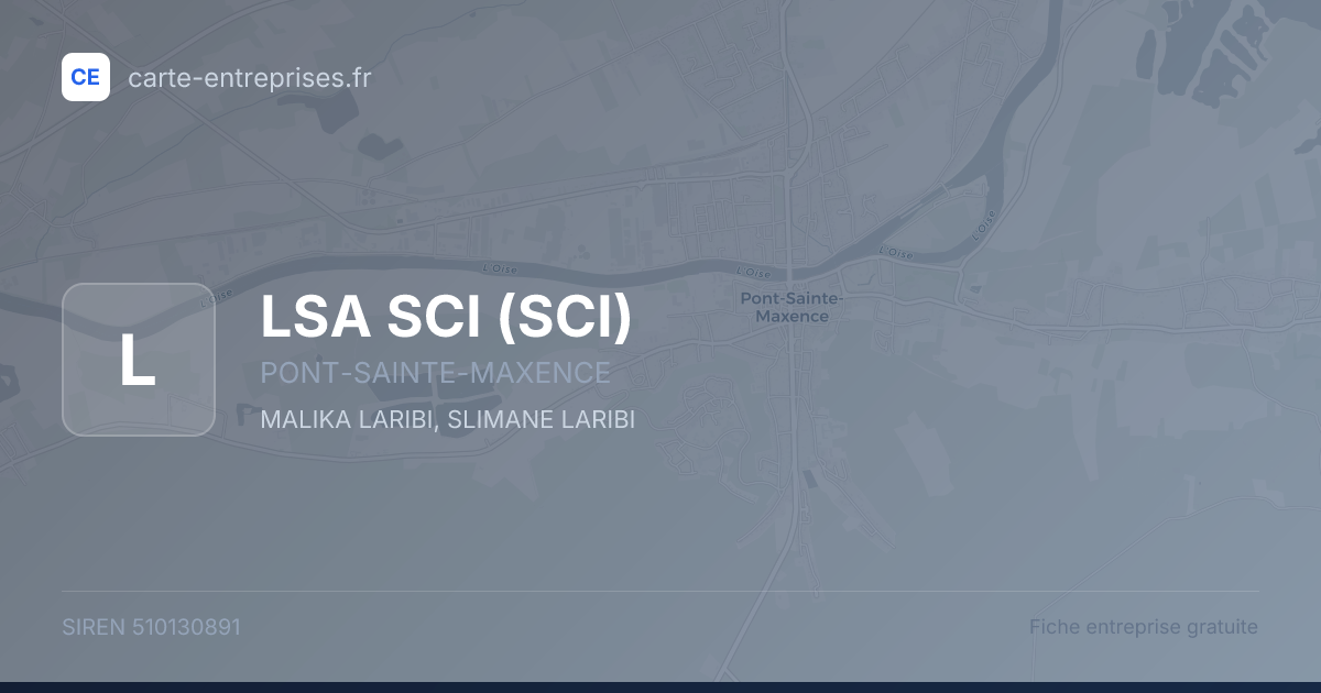 LSA SCI (SCI) — 510130891 — fiche entreprise