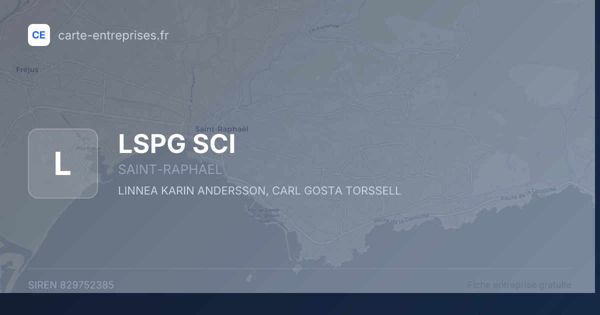 LSPG SCI — 829752385 — fiche entreprise