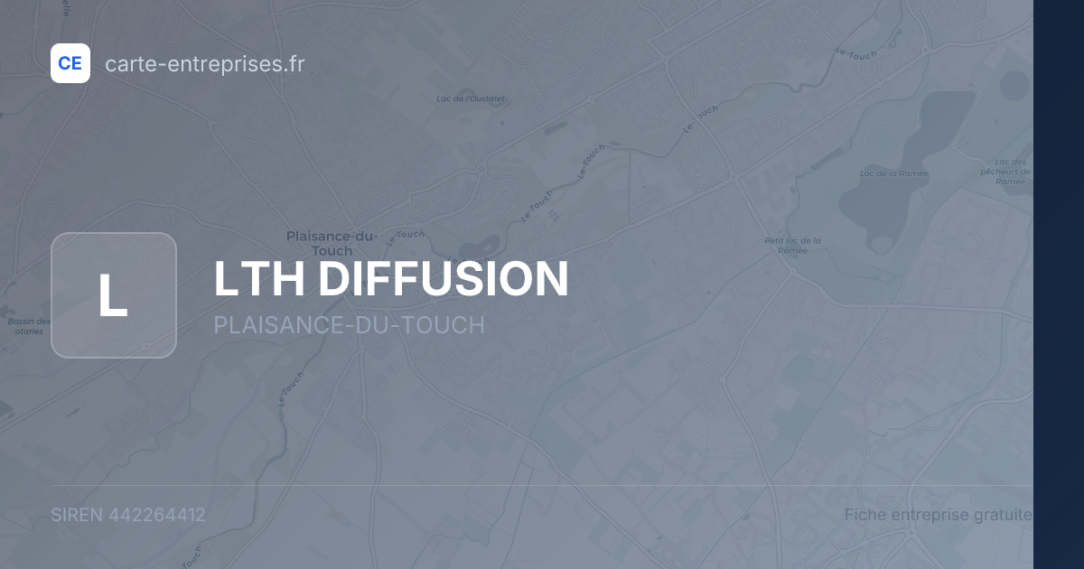 LTH DIFFUSION — 442264412 — fiche entreprise