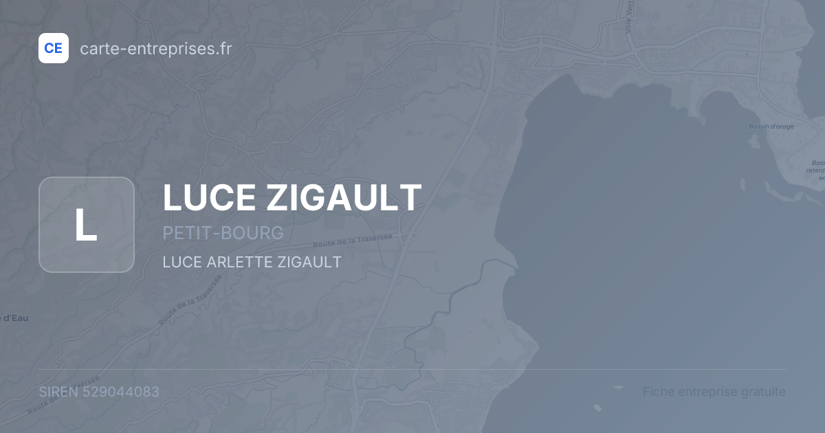 LUCE ZIGAULT — 529044083 — fiche entreprise