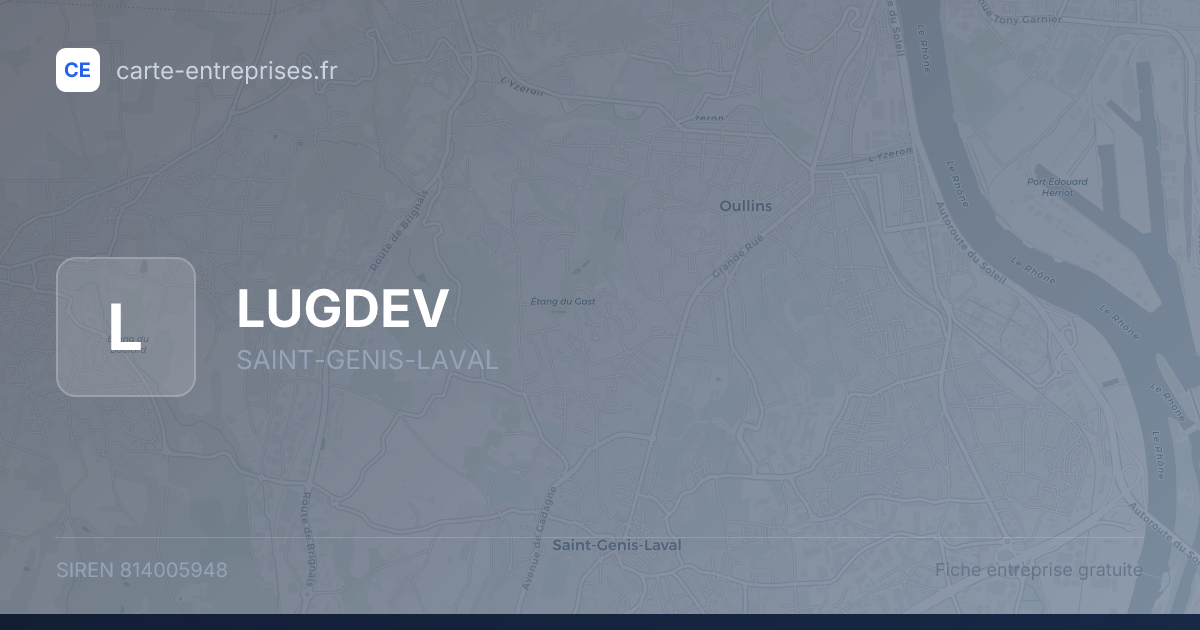 LUGDEV — 814005948 — fiche entreprise