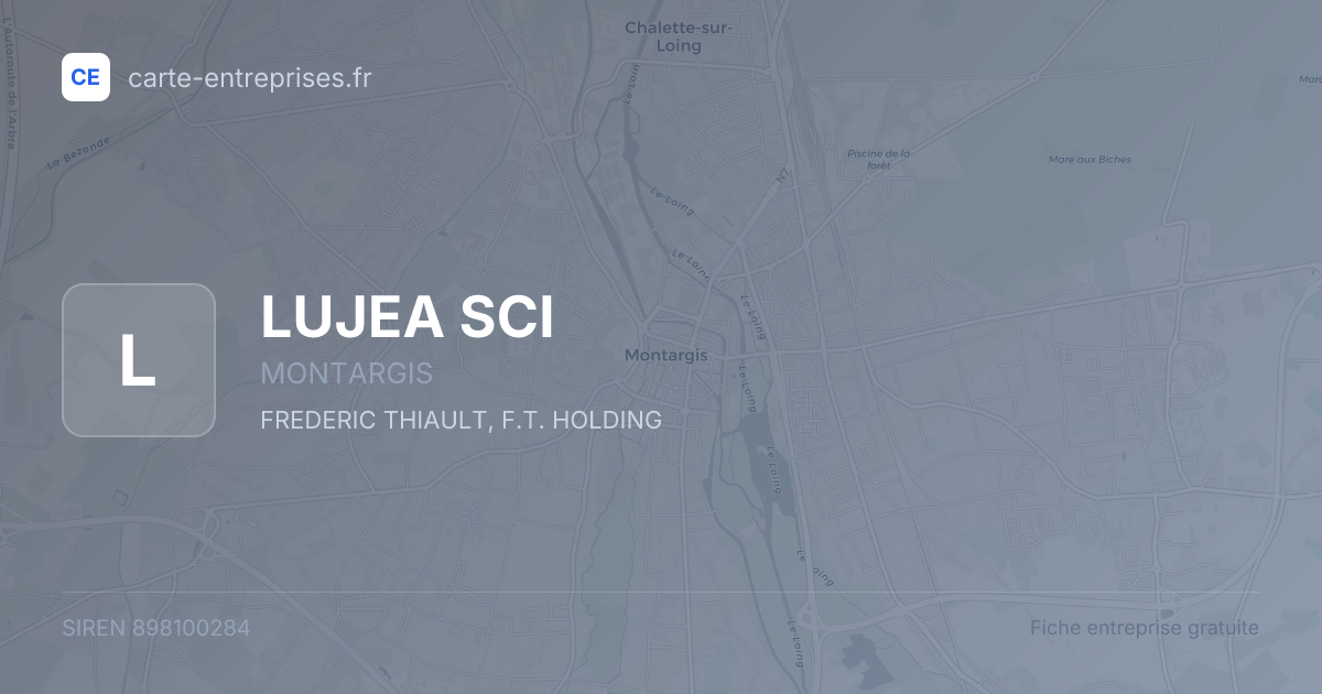 LUJEA SCI — 898100284 — fiche entreprise