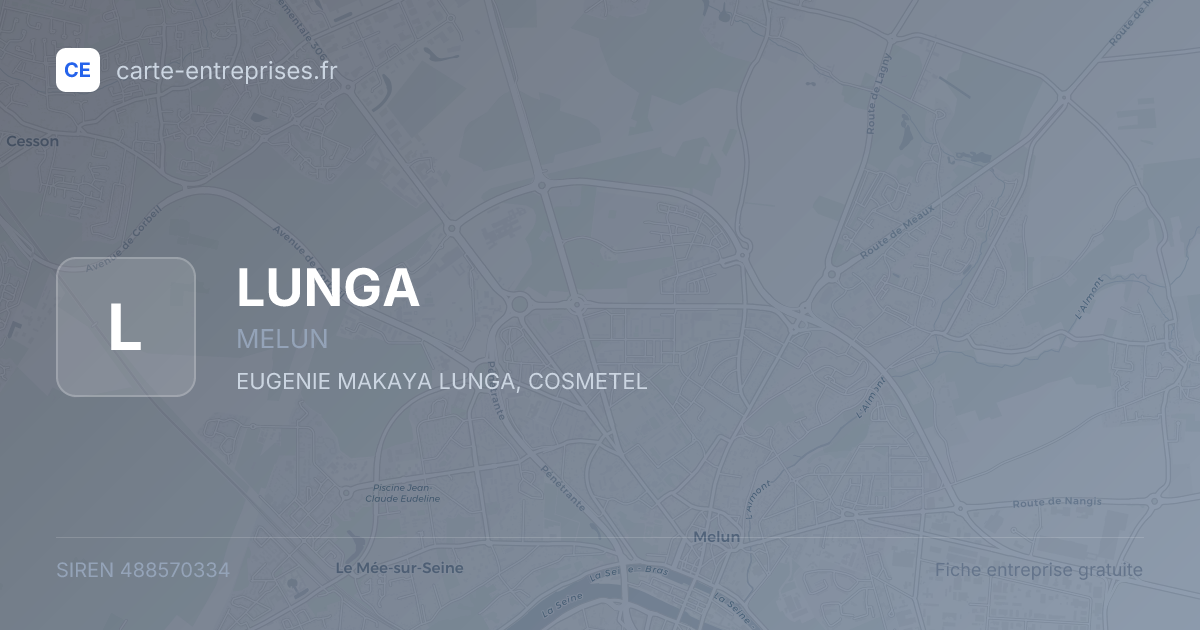 LUNGA — 488570334 — fiche entreprise