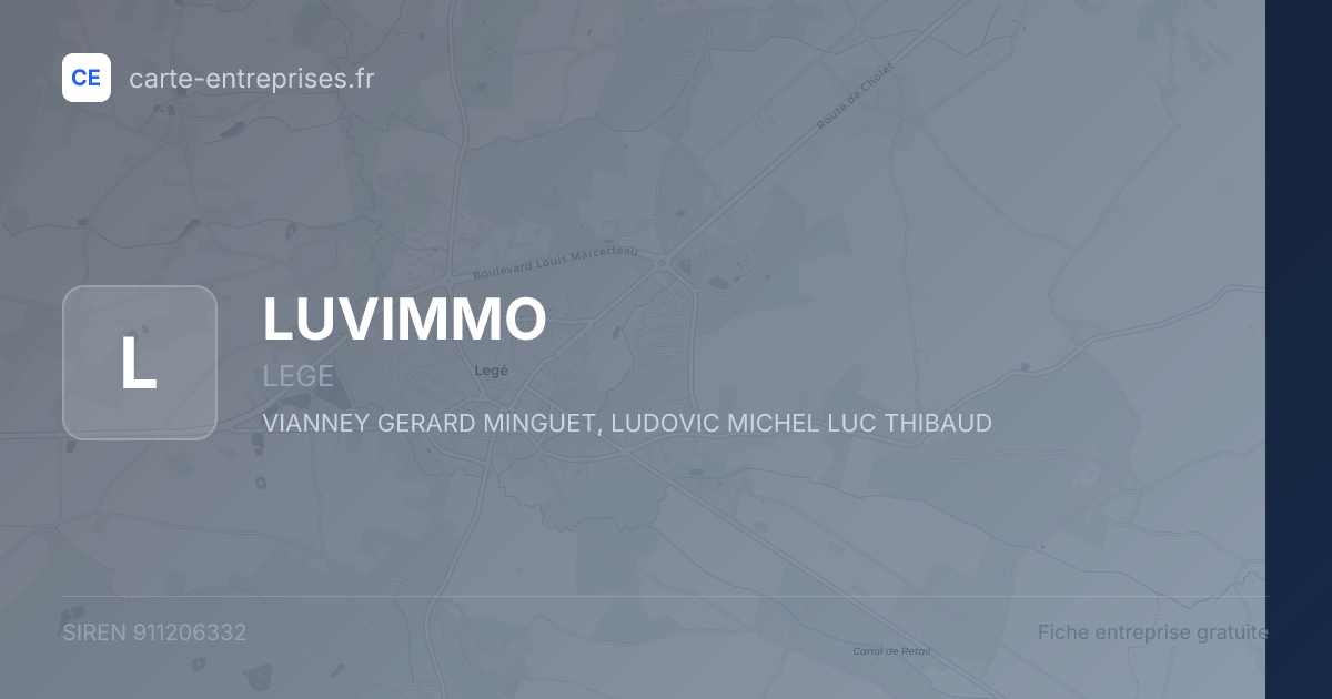 LUVIMMO — 911206332 — fiche entreprise