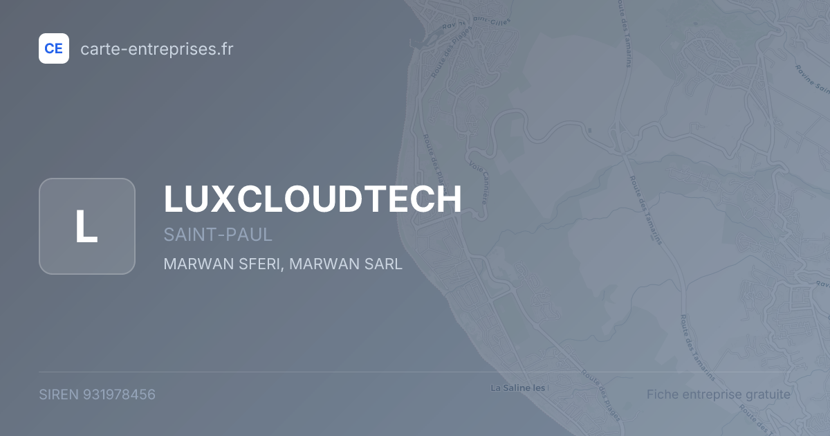 LUXCLOUDTECH — 931978456 — fiche entreprise
