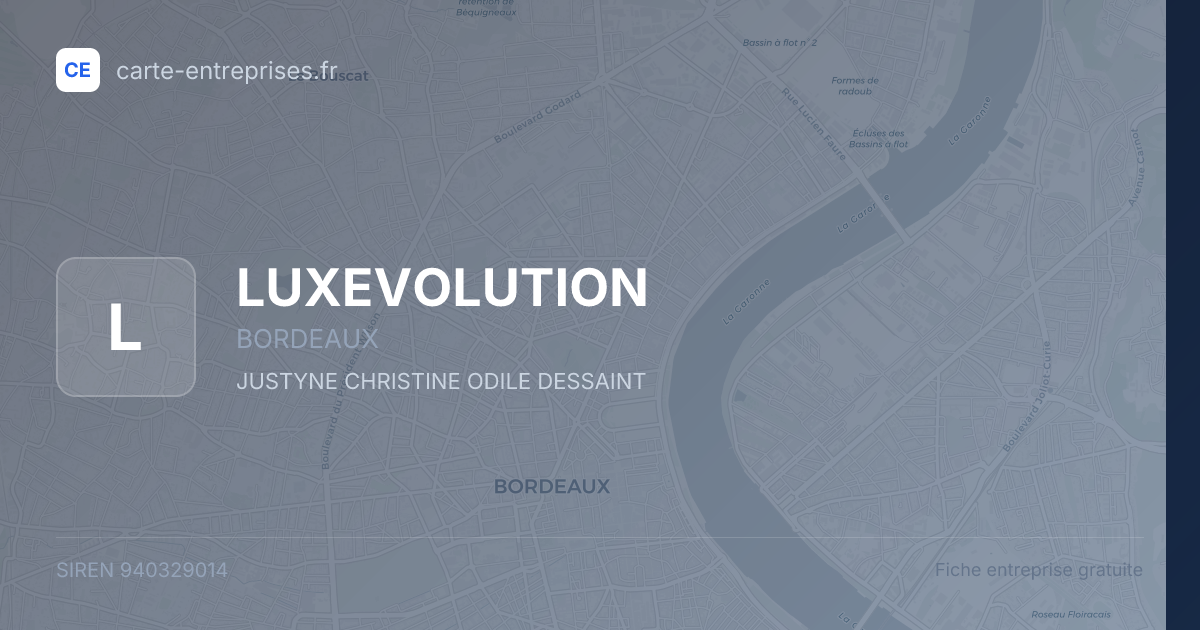 LUXEVOLUTION — 940329014 — fiche entreprise