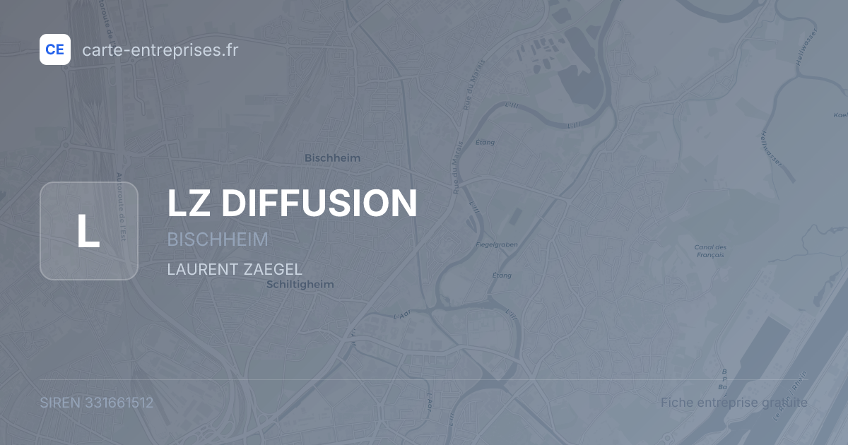 LZ DIFFUSION — 331661512 — fiche entreprise