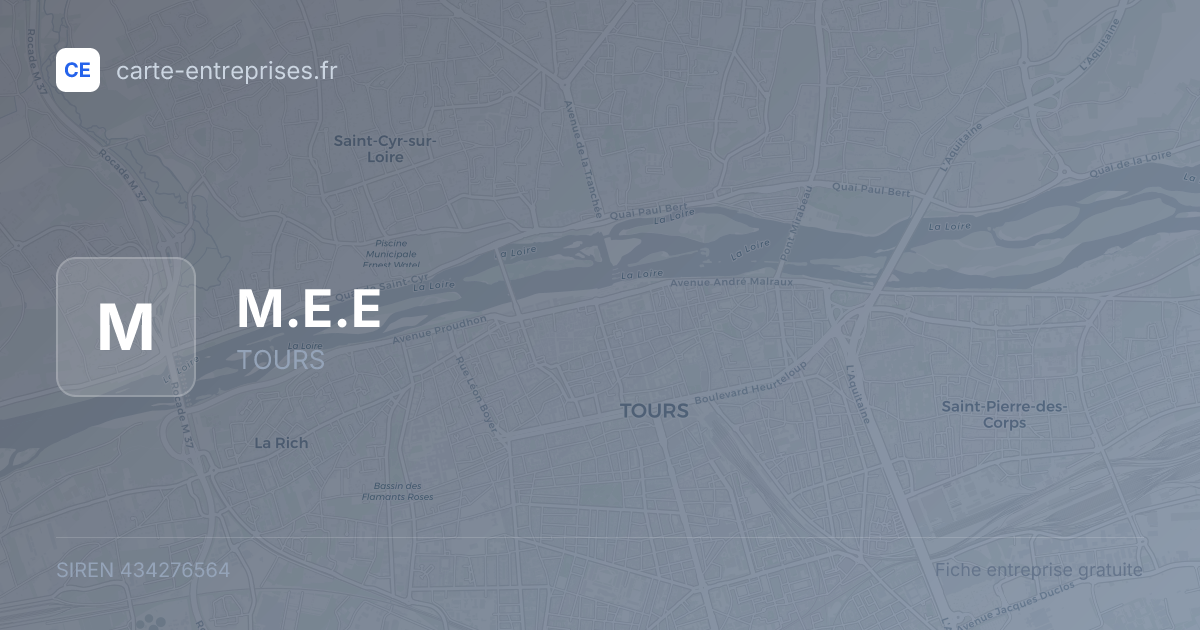 M.E.E — 434276564 — fiche entreprise