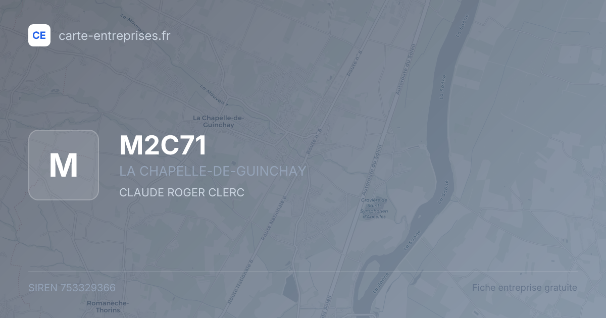 M2C71 — 753329366 — fiche entreprise