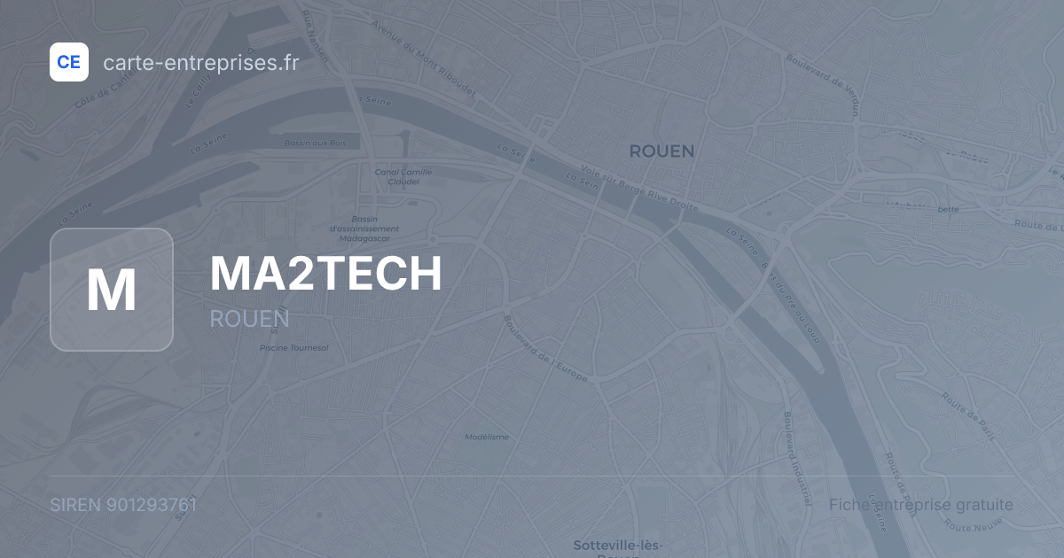 MA2TECH — 901293761 — fiche entreprise