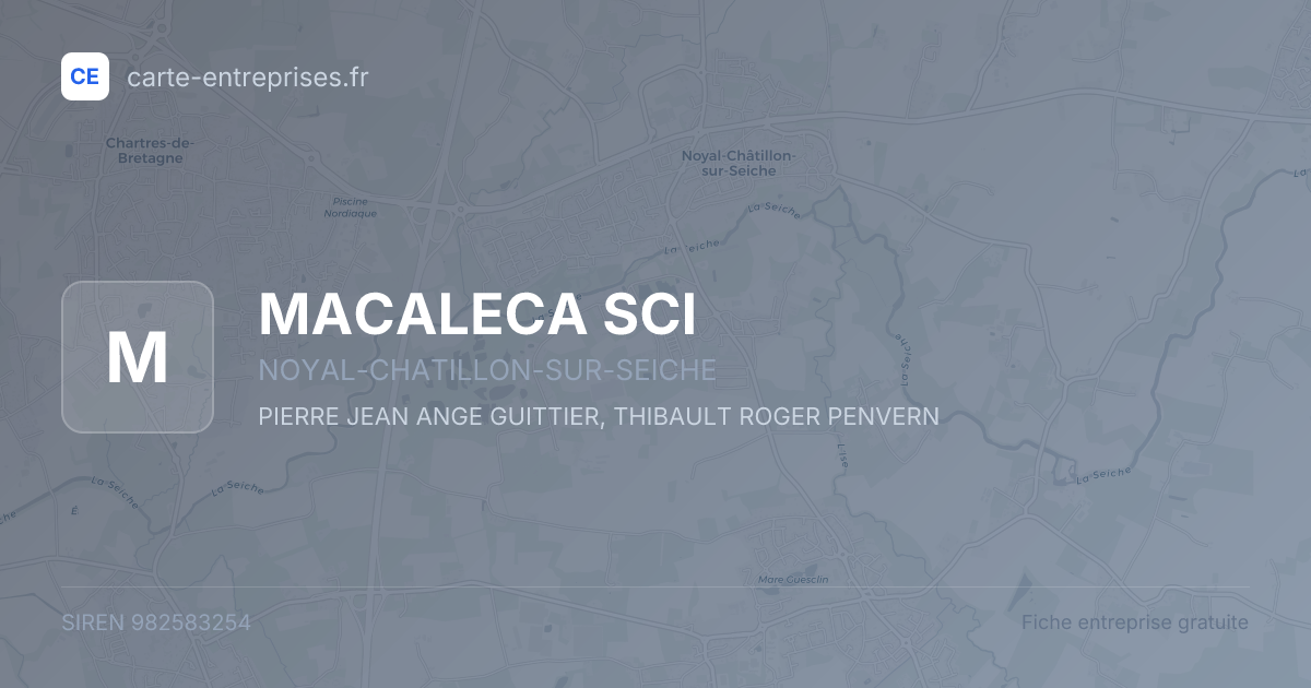 MACALECA SCI — 982583254 — fiche entreprise
