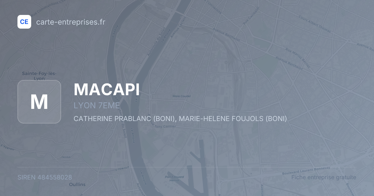 MACAPI — 484558028 — fiche entreprise
