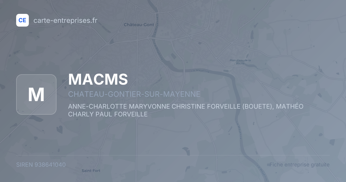 MACMS — 938641040 — fiche entreprise