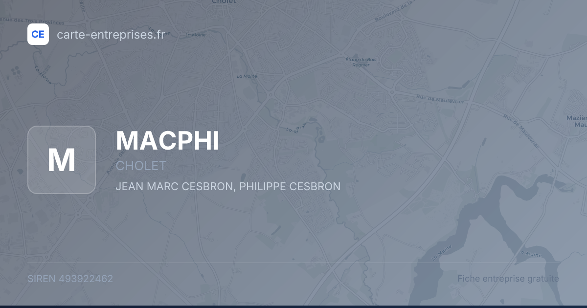 MACPHI — 493922462 — fiche entreprise