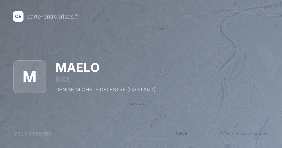 MAELO — 519657159 — fiche entreprise