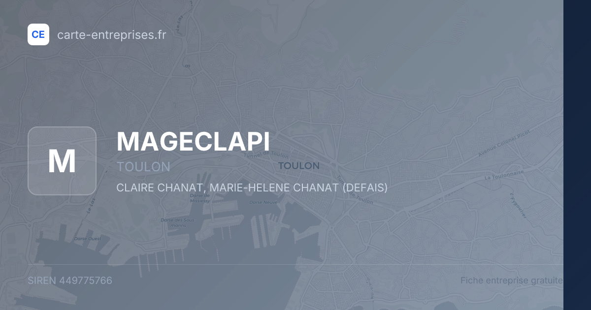 MAGECLAPI — 449775766 — fiche entreprise