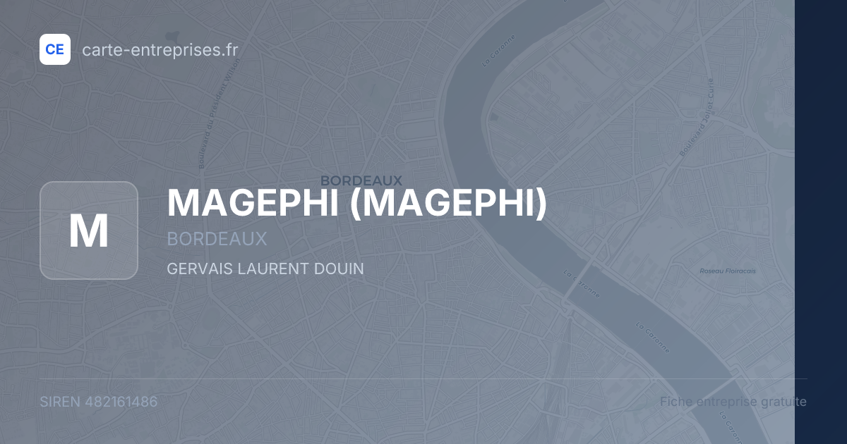 MAGEPHI — 482161486 — fiche entreprise