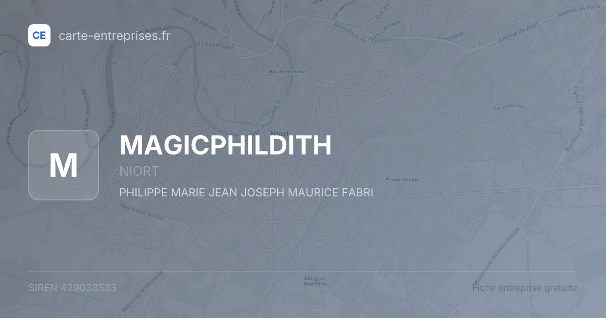 MAGICPHILDITH — 429033533 — fiche entreprise