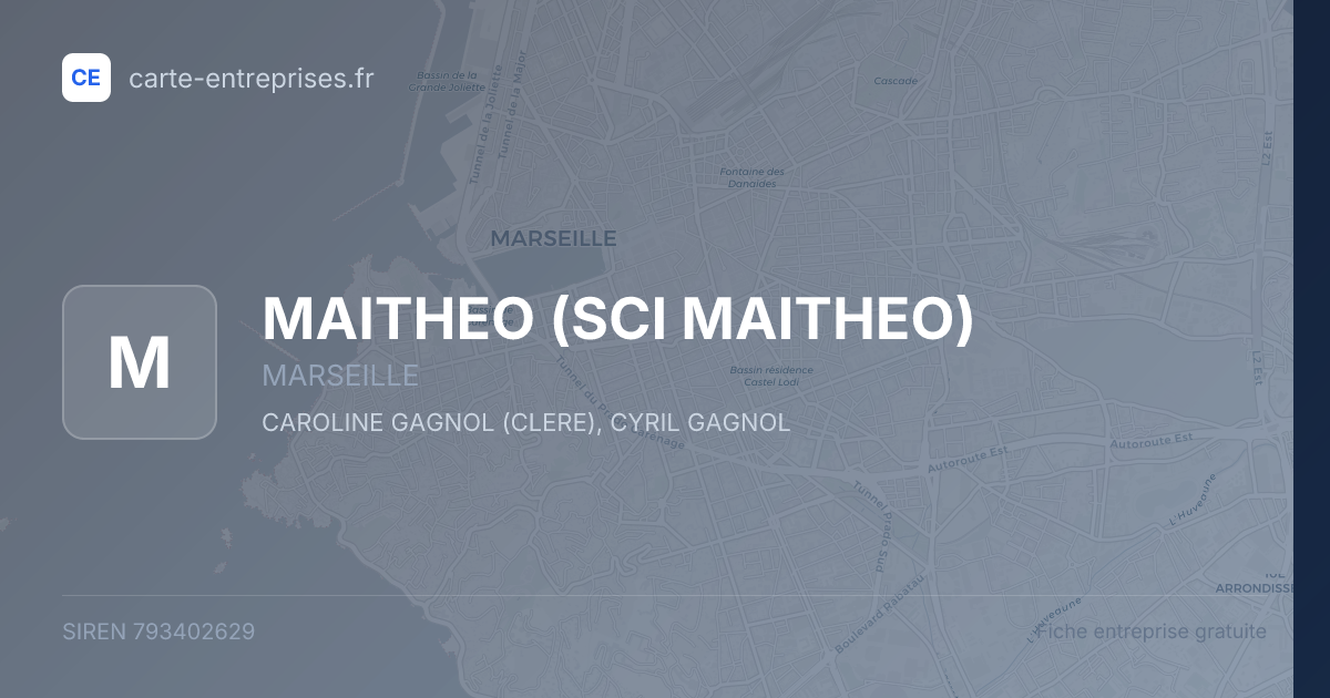 MAITHEO (SCI MAITHEO) — 793402629 — fiche entreprise
