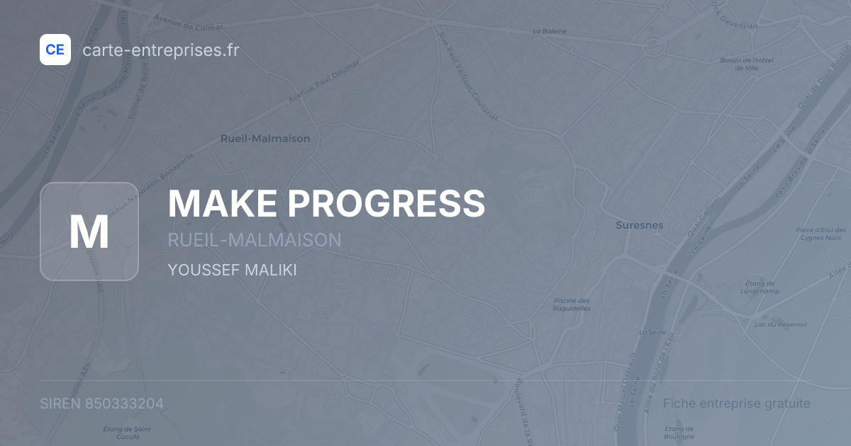MAKE PROGRESS — 850333204 — fiche entreprise