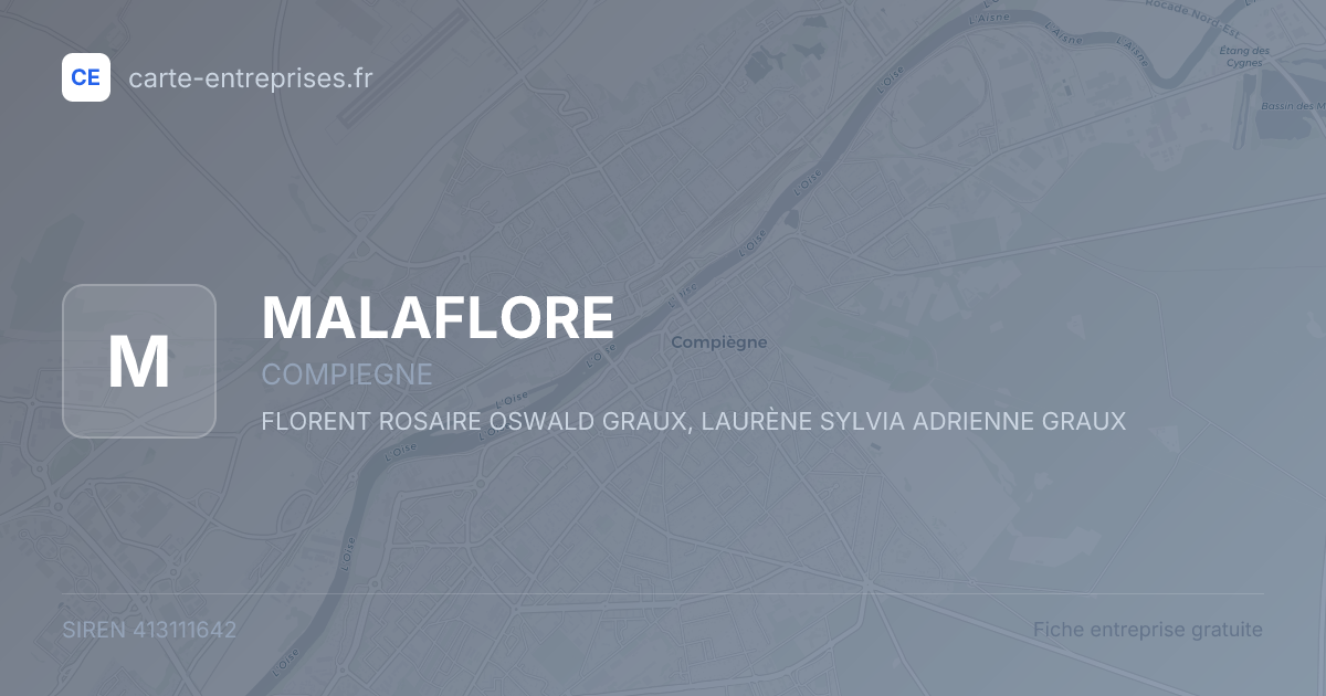 MALAFLORE — 413111642 — fiche entreprise