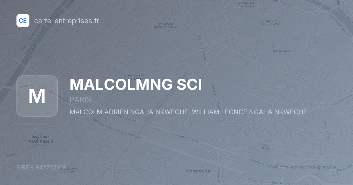 MALCOLMNG SCI — 942722109 — fiche entreprise