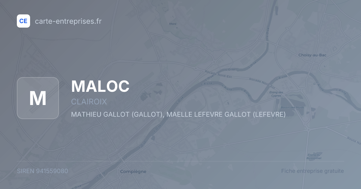 MALOC — 941559080 — fiche entreprise