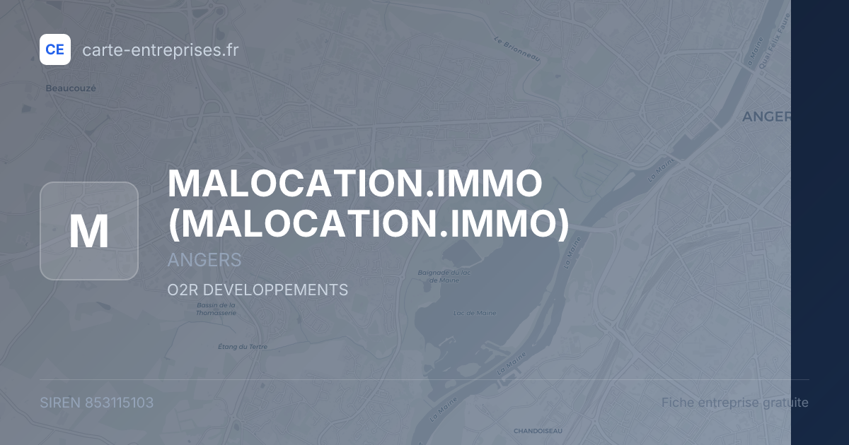 MALOCATION.IMMO — 853115103 — fiche entreprise