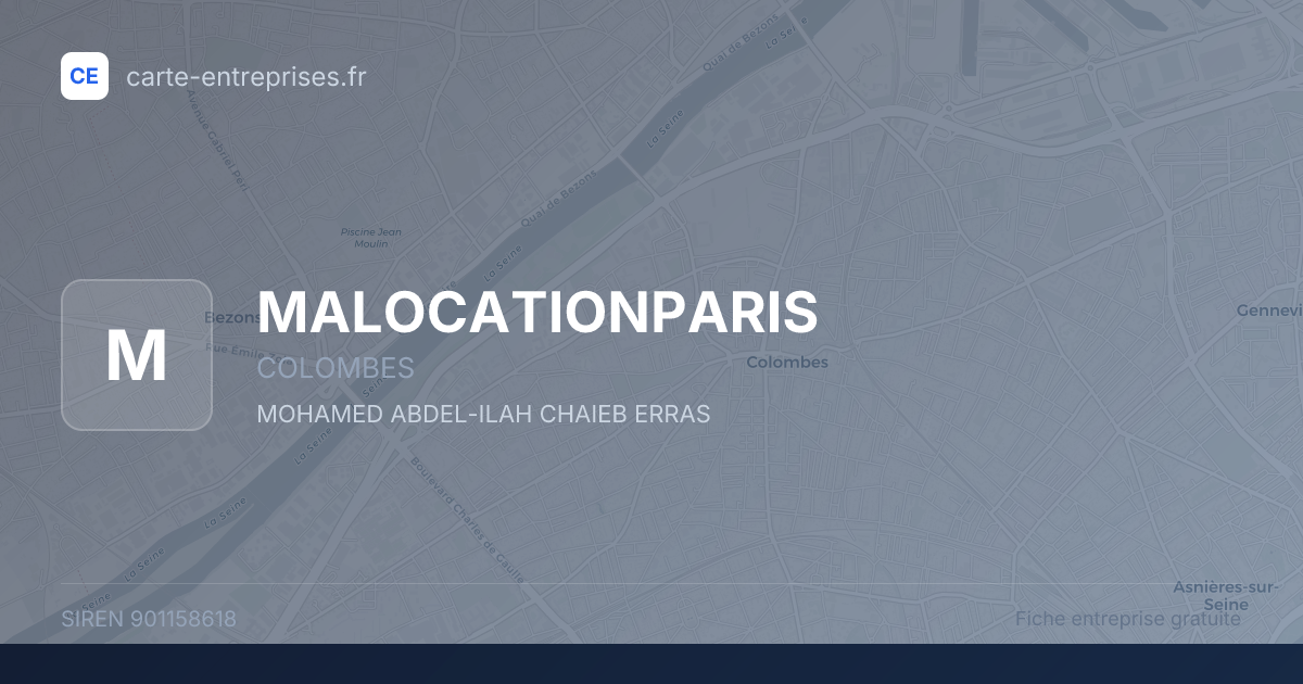 MALOCATIONPARIS — 901158618 — fiche entreprise