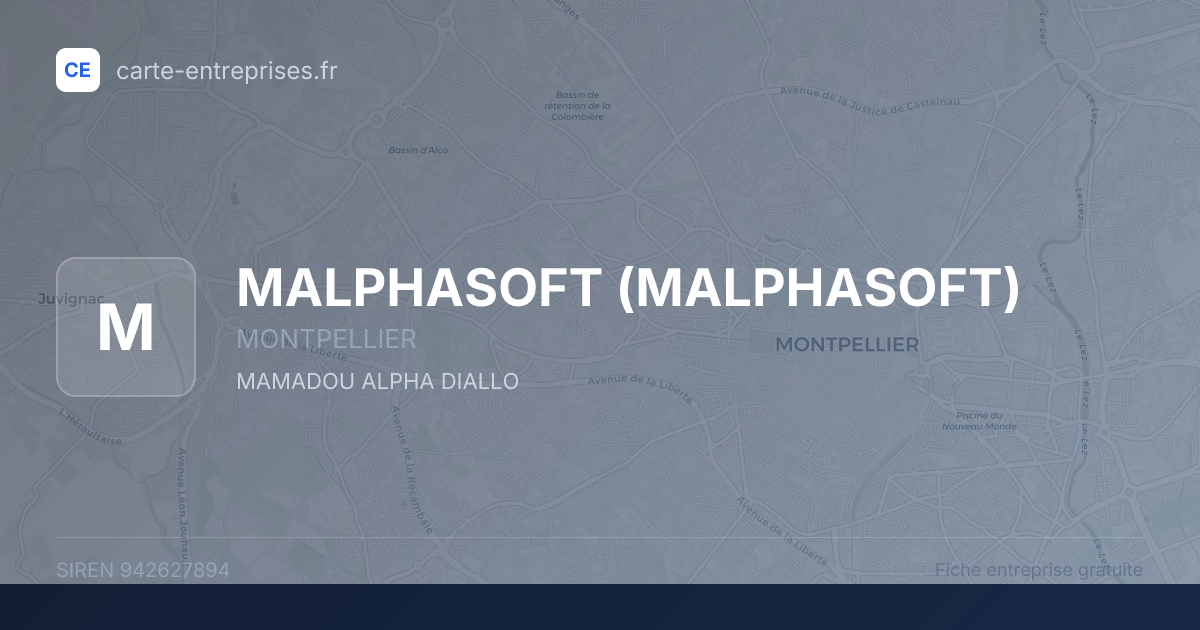 MALPHASOFT — 942627894 — fiche entreprise