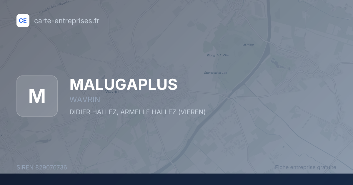 MALUGAPLUS — 829076736 — fiche entreprise