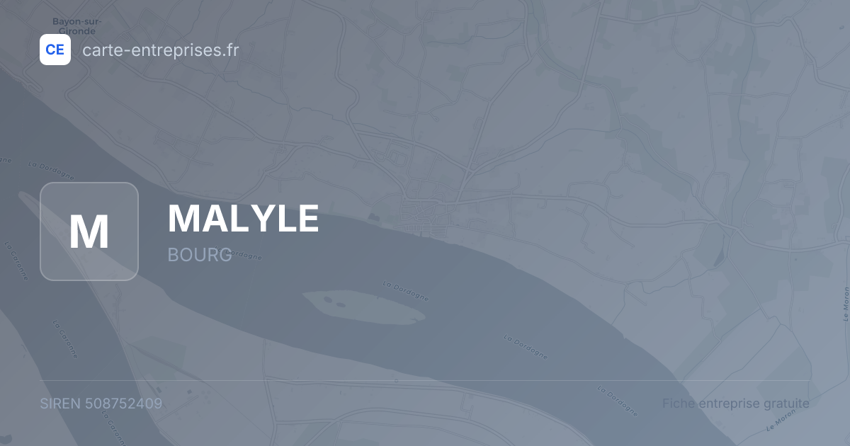 MALYLE — 508752409 — fiche entreprise