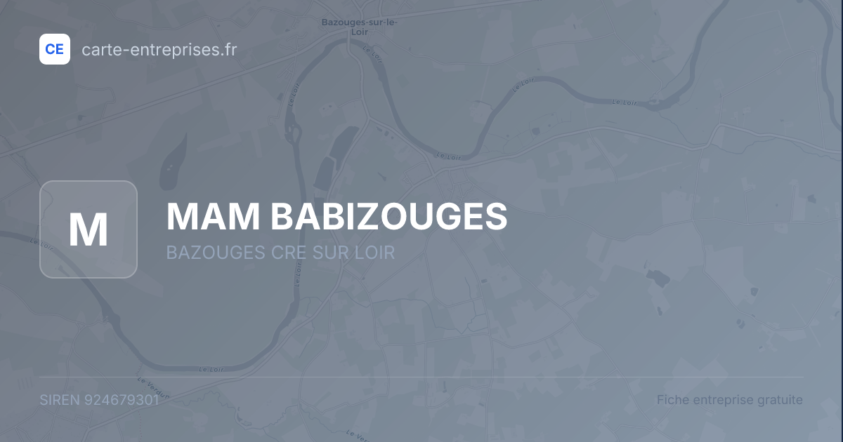 MAM BABIZOUGES — 924679301 — fiche entreprise