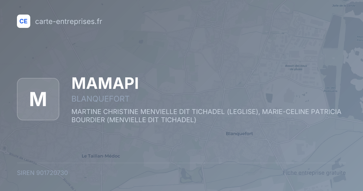 MAMAPI — 901720730 — fiche entreprise