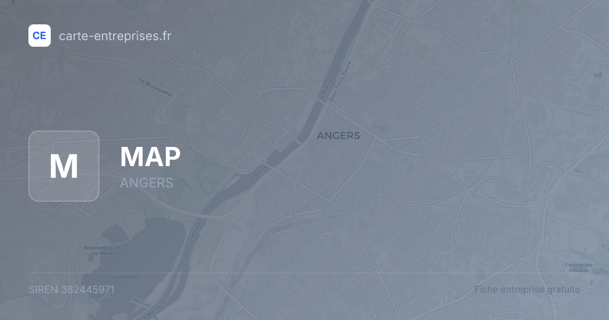 MAP — 382445971 — fiche entreprise