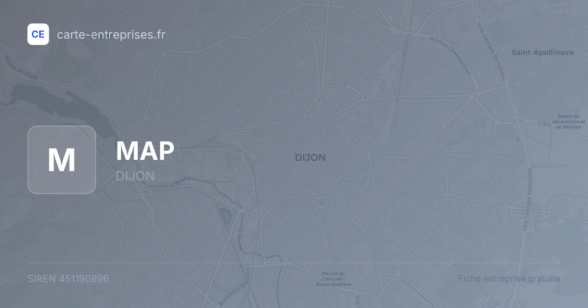 MAP — 451190896 — fiche entreprise