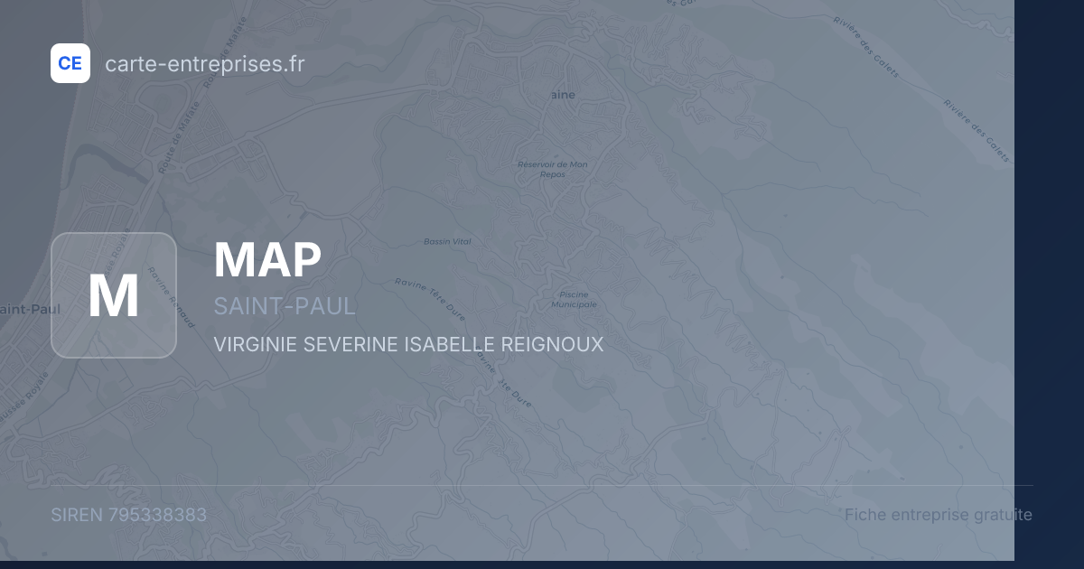 MAP — 795338383 — fiche entreprise