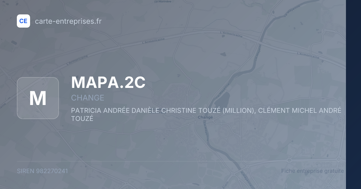 MAPA.2C — 982270241 — fiche entreprise